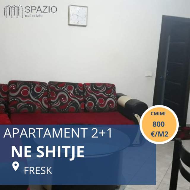 Tirane, shitet apartament 2+1+BLK Kati 1, 87 m² 70.000 Euro (Fresk)