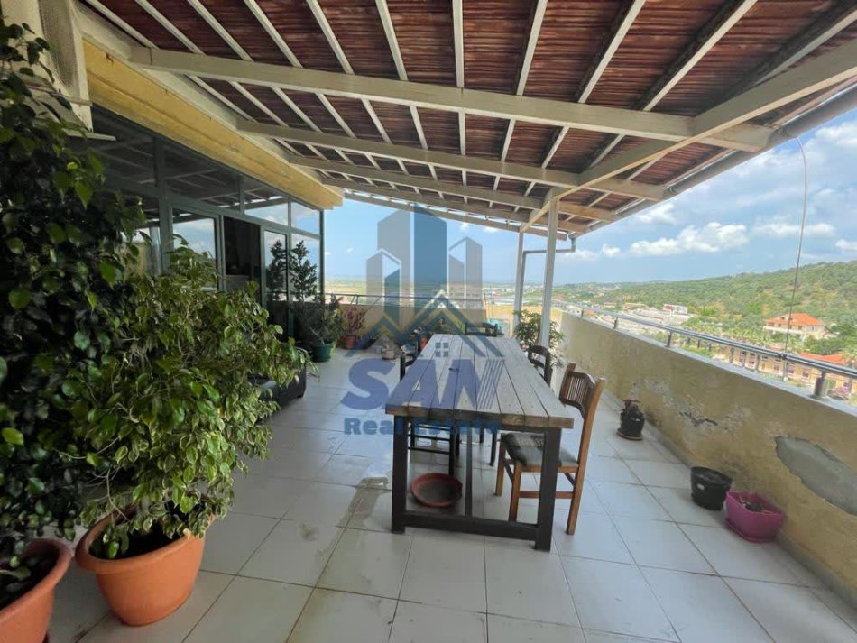 Lushnje, shes apartament+verande | Penthouse 3+1+Aneks+Ballkon Kati 9, (Bulevardi Palmave)