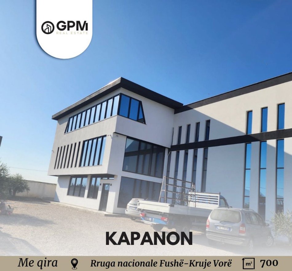Tirane, jepet me qera ambjent biznesi Kati 0, 700 m² 1.600 € (Vore)