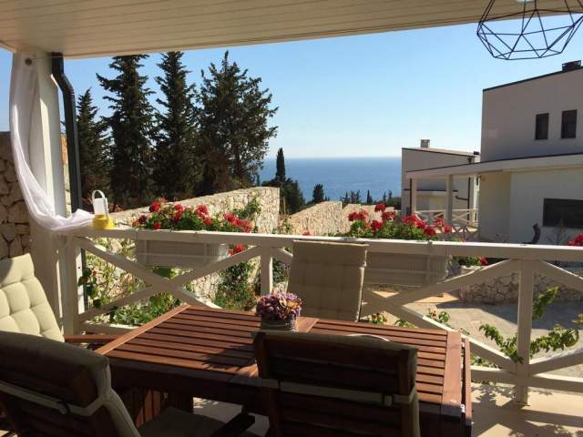 Dhermi, ofert Vile 2 Katshe 140 m² 3.000 Euro (White Rocks Villa, Dhermi)