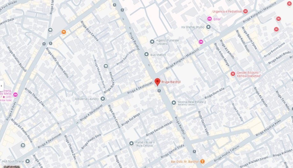 Tirane, shitet apartament 2+1 Kati 6, 88 m² 120.000 € (Rruga Bardhyl /Bar Oslo)