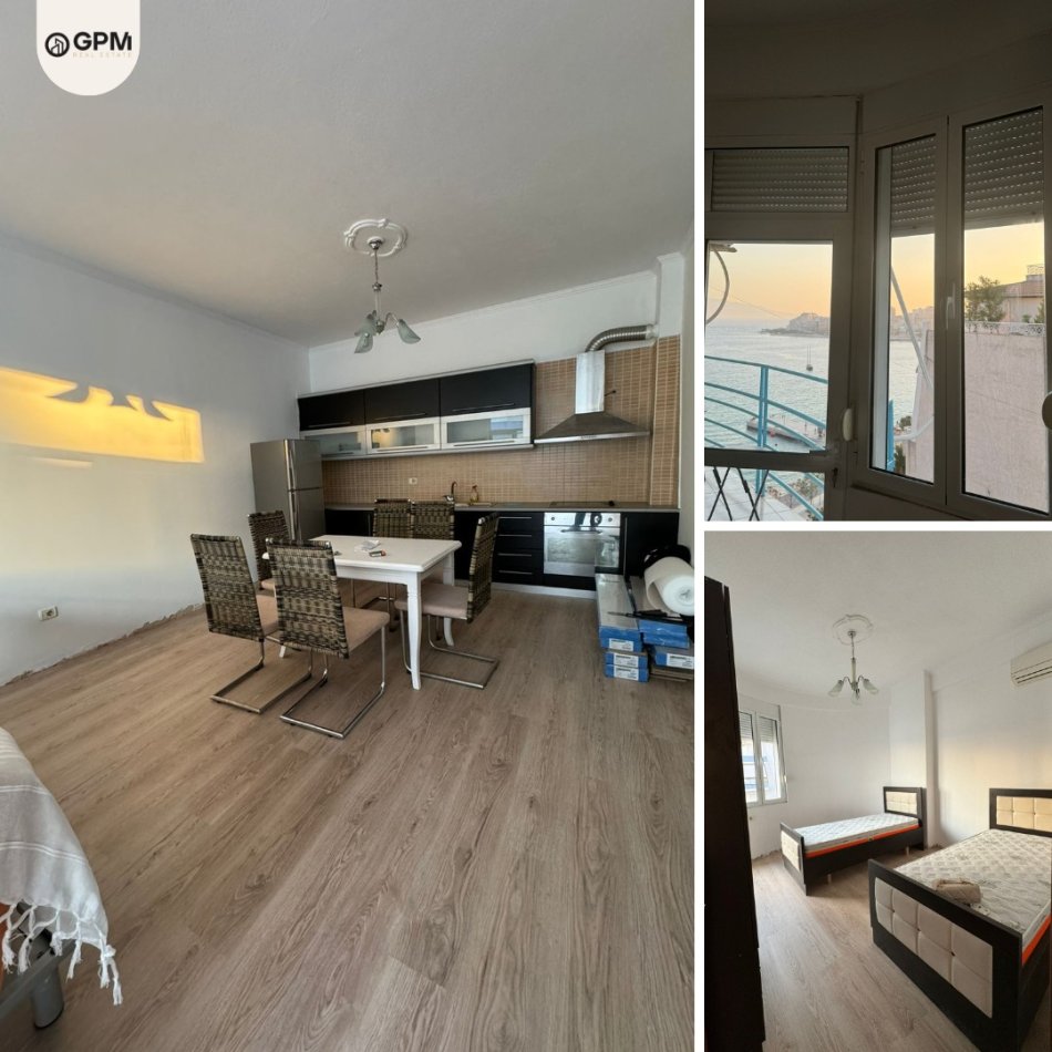 Apartament 2+1 ne shitje ne Sarande buze detit
