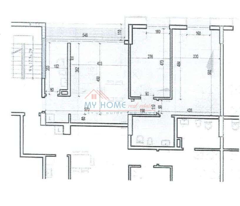 Tirane, shitet apartament 2+1+Ballkon Kati 8, 101 m² 142.500 € (Rruga Xhanfize Keko)