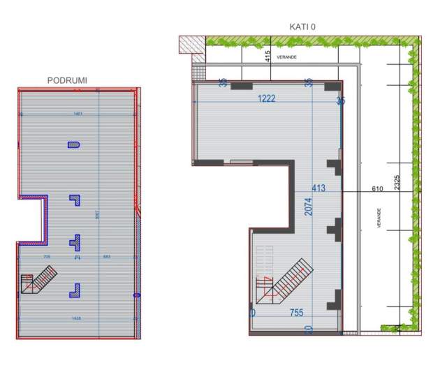 Tirane, shes ambjent biznesi Kati 0, 865 m² 1.800.000 Euro (Garden Building)