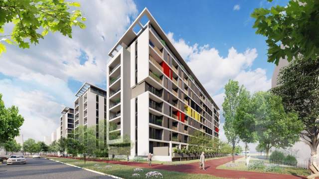 Tirane, shitet apartament 1+1+BLK Kati 8, 65 m² 54.000 Euro (Univers City, QTU)