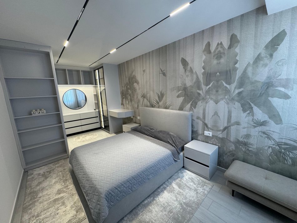 Tirane, jepet me qera apartament 1+1+Ballkon Kati 9, 65 m² 650 € (River Residence, Reuga Nexho Konomi)