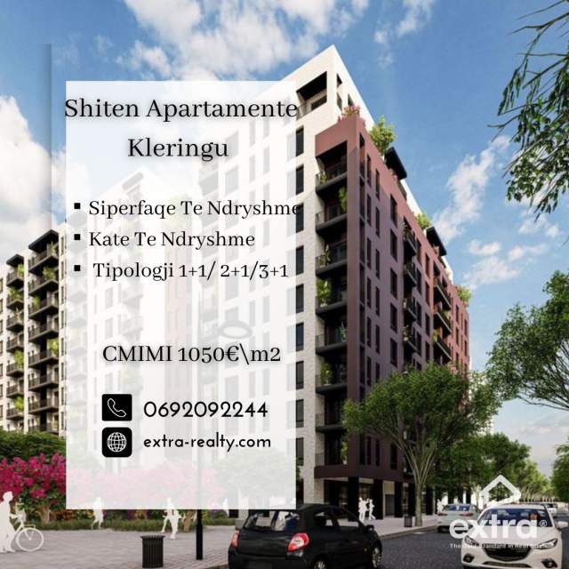 Tirane, shitet apartament 2+1+BLK Kati 1, 102 m² 1.050 Euro/m2 (Dritan Hoxha)