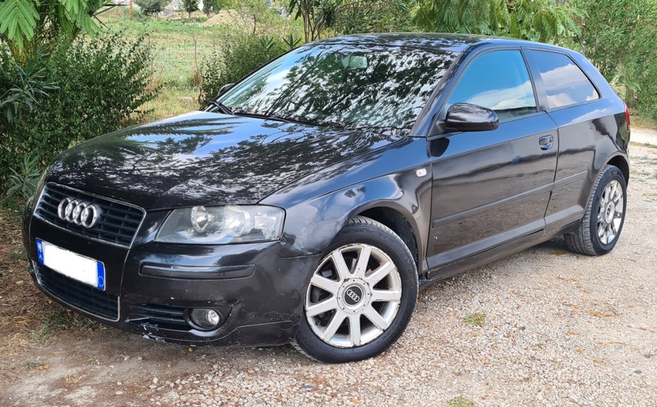 Fushe Kruje, shes makine Audi A3 Nafte, e zeze manuale Kondicioner 294.000 km 2.700 €