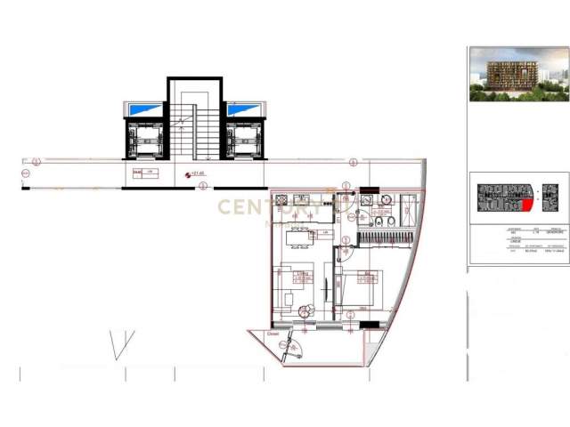 Tirane, shes apartament 1+1+A+BLK Kati 6, 75 m² 150.000 Euro (Kompleksi dinamo)
