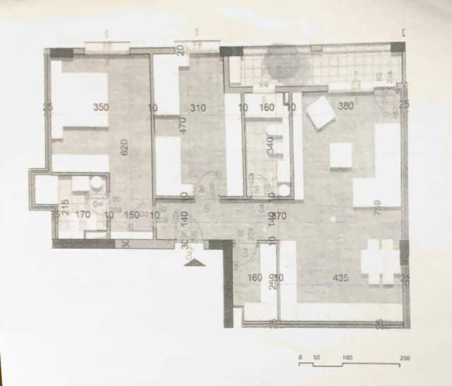 Tirane, shitet apartament 2+1 Kati 7, 114 m² 131.100 Euro (Astir)