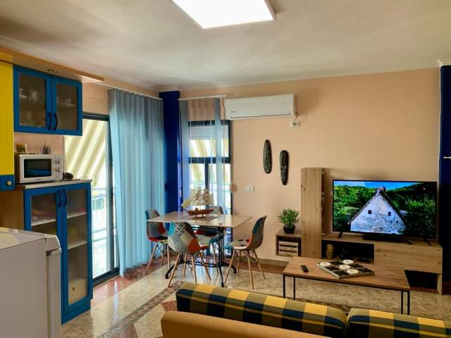 Durres, jap me qera apartament 1+1+BLK Kati 4, 69 m² 400 Euro (Plazh Golem, Kryemedhenj)