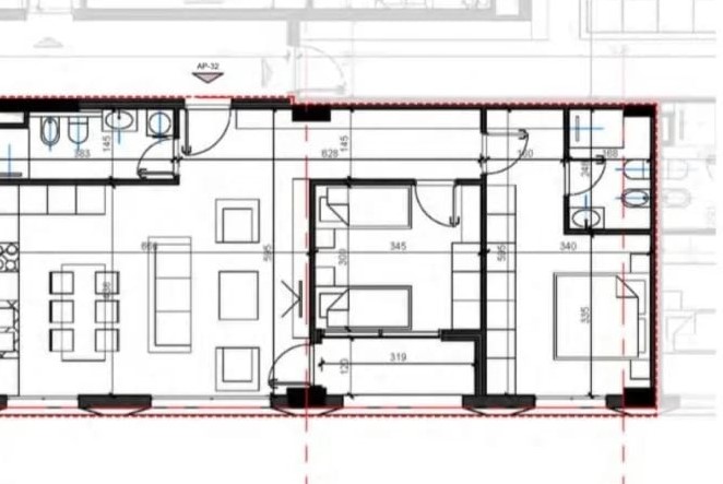Tirane, shes apartament 2+1+Ballkon, Kati 3, 102 m² 165,000 € (Bulevardi i Ri)