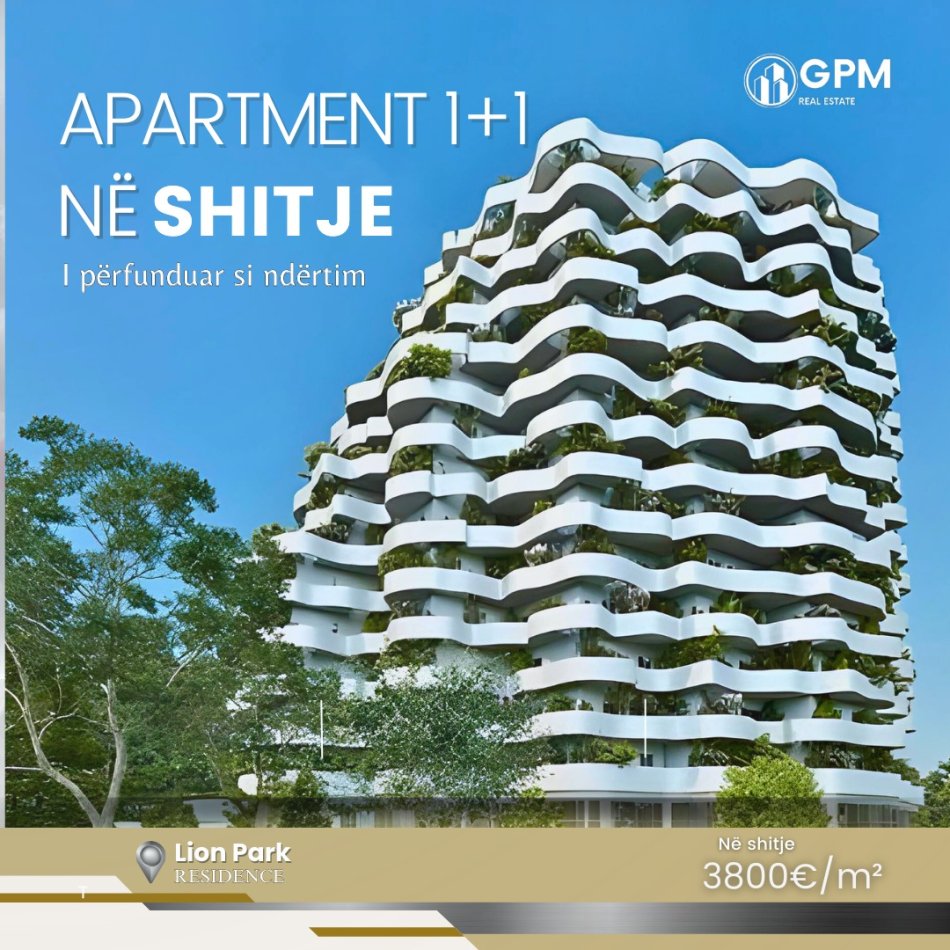 Tirane, shes 1+1+Ballkon Kati 3, 119 m² (lyon park)