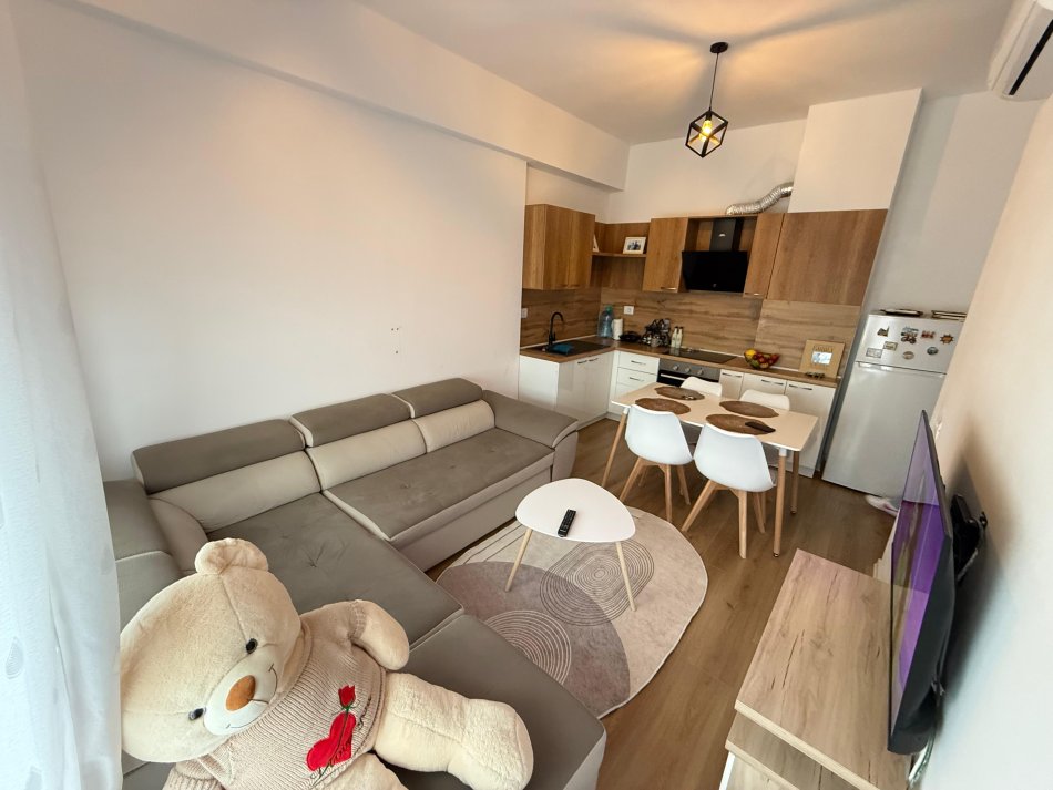 Tirane, jepet me qera apartament 1+1 Kati 4, 65 m² 400 € (ali demi)