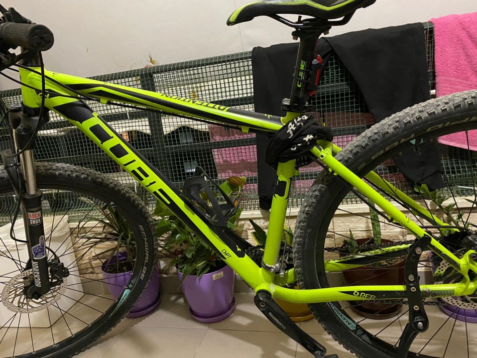 Tirane, shes biciklete Cube 29 limited editon jeshile 450 €