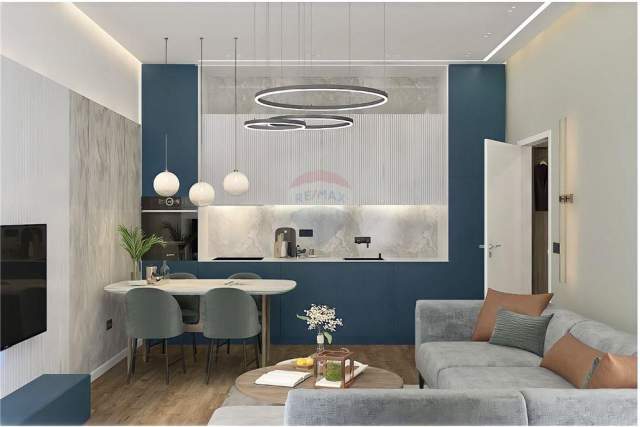 Tirane, jepet me qera apartament 1+1+BLK 65 m² 700 Euro (Kompleksi Square 21)