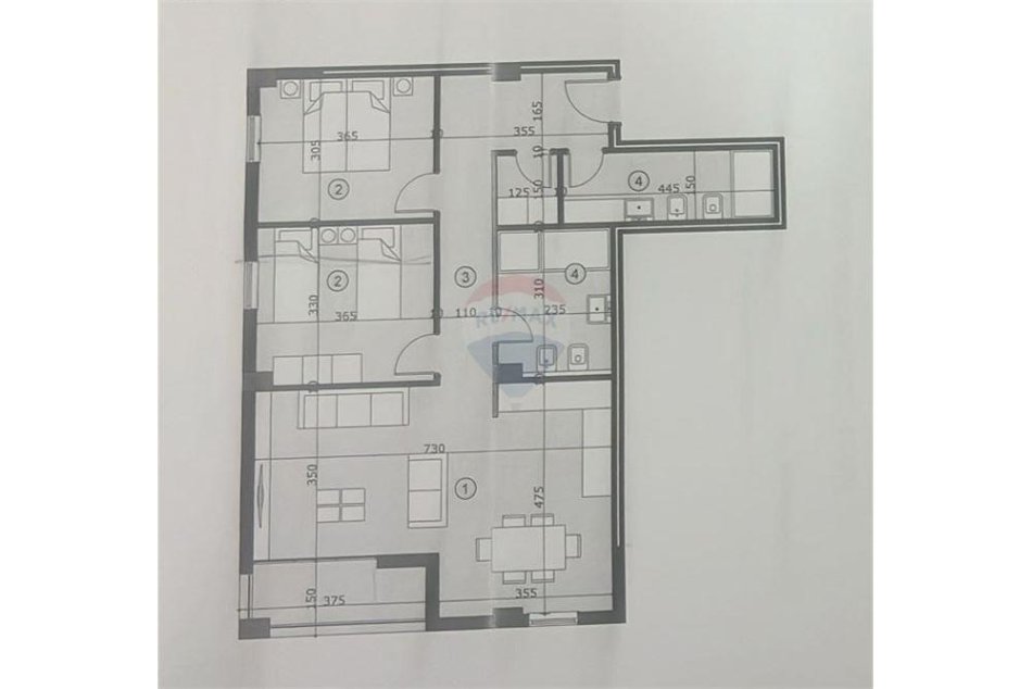 Apartament 2+1 ne shitje, pjese e nje objekti te ri tek Ali Demi per 144'500 Euro!