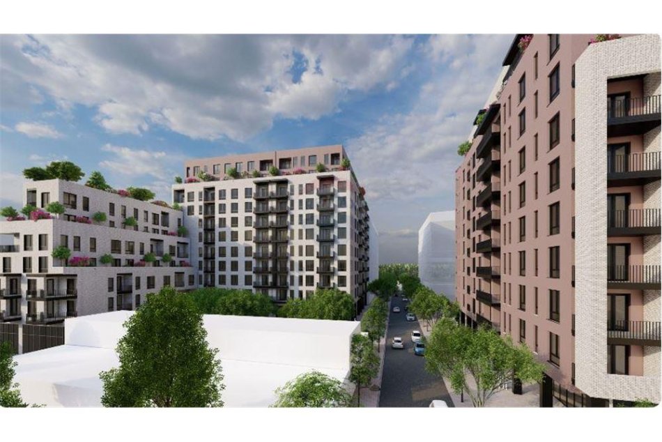 Tirane, shitet apartament 2+1 Kati 3, 87 m² 131.000 € (Laprake Kompleksi Aura)
