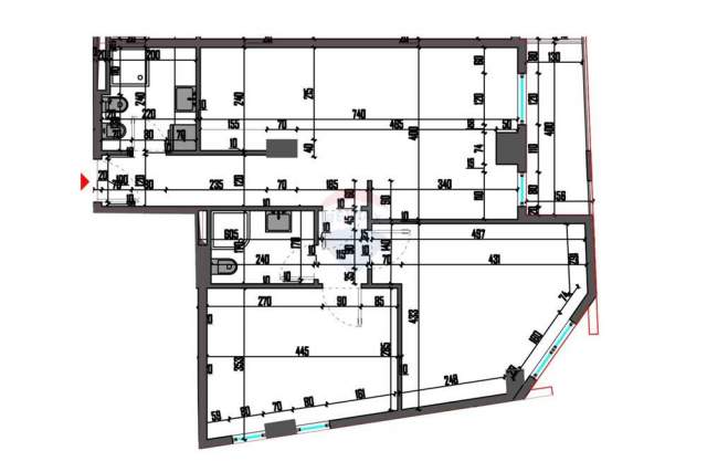 Tirane, jepet me qera ambjent biznesi Kati 2, 97 m² 450 Euro (Rr. e Dibres te spitali Amerikan 2)