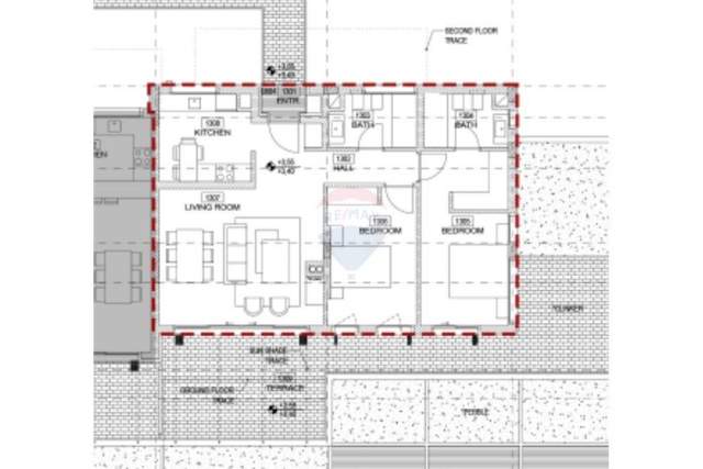 Gjiri Lalezit, shitet apartament 2+1+BLK Kati 1, 1.857 m² 173.700 Euro (Lura 5, Gjiri i Lalezit)