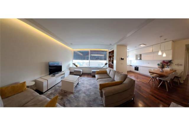 Tirane, jepet me qera apartament 2+1+A+BLK Kati 8, 126 m² 1.500 Euro (Prane Stadiumit Air Albania)