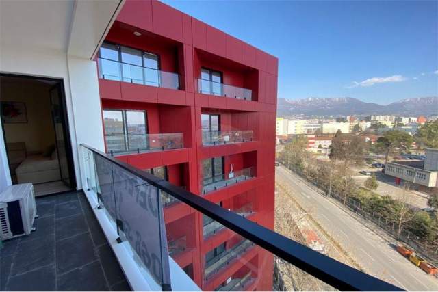 Tirane, jepet me qera apartament 1+1+BLK Kati 6, 61 m² 450 Euro (Rruga e Dibres)