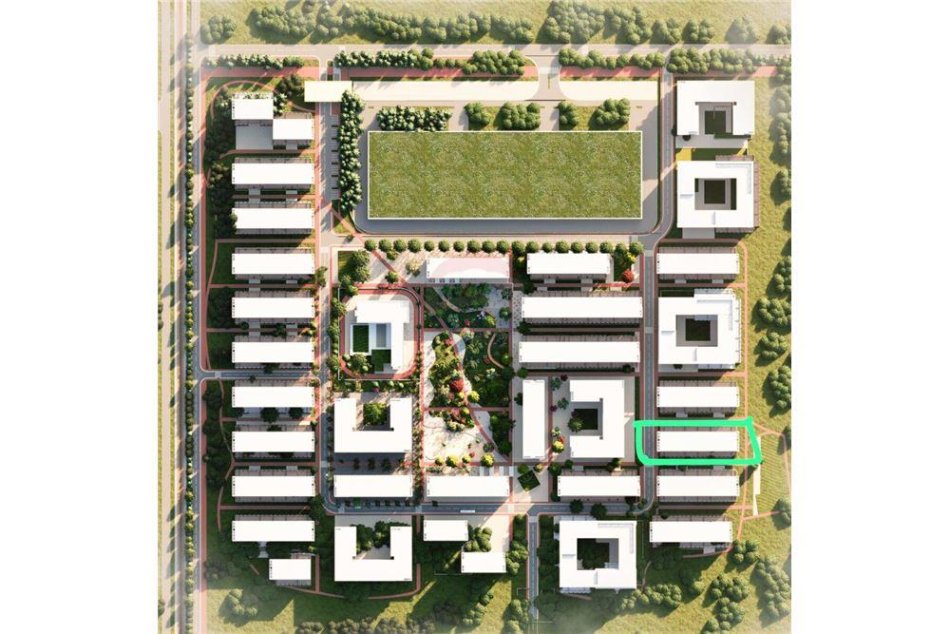 Tirane, shitet apartament 1+1+Ballkon Kati 2, 62 m² 54.000 € (UNIVERS CITY)