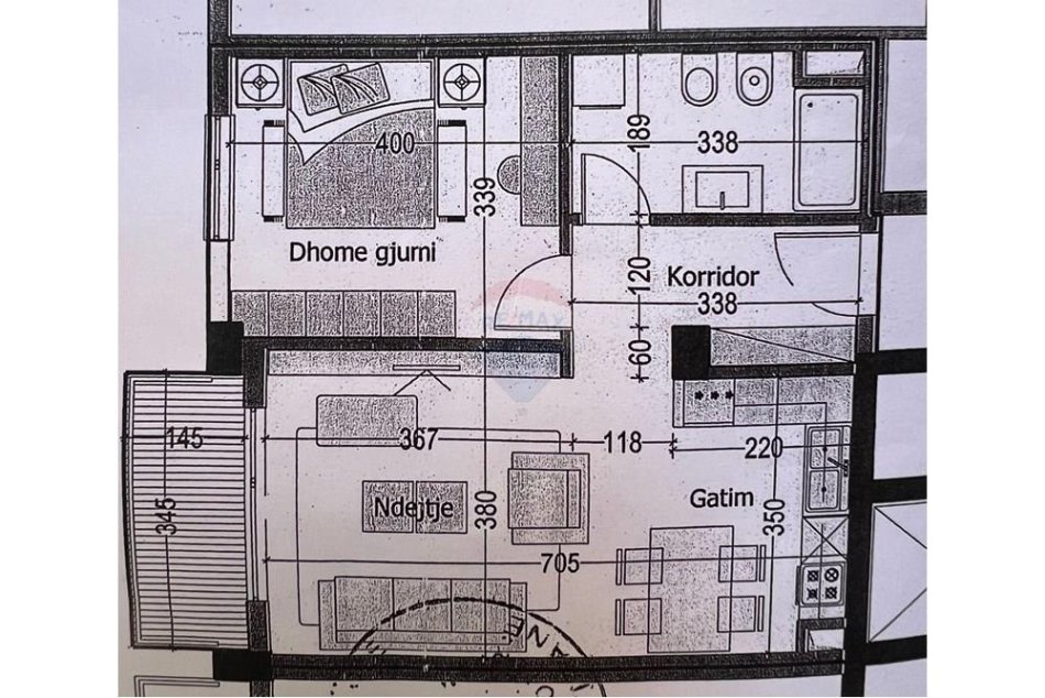 Tirane, shitet 1+1+Ballkon Kati 2, 71 m² 122.000 € (Green city Astir)