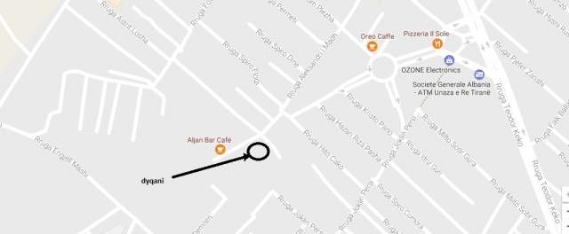Tirane, jap me qera ose shitet dyqan Kati 1, 105 m² (Unaza e Re (Afer Astirit))