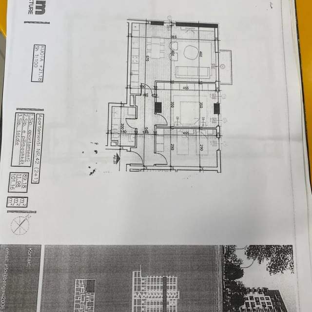 Tirane, shitet apartament 2+1+BLK Kati 5, 101 m² 85.850 Euro (Rruga Xhanfize keko)