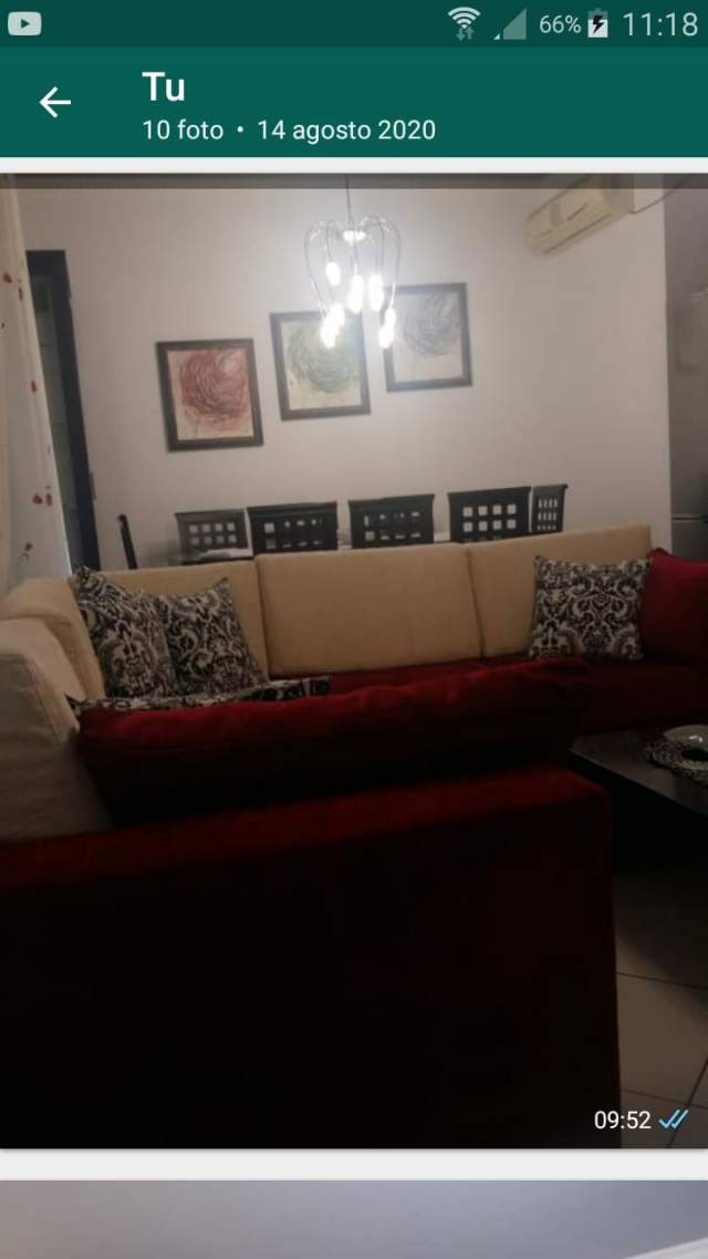 Tirane, jepet me qera apartament 2+1+BLK Kati 8, 70 m² 550 Euro (panorama)