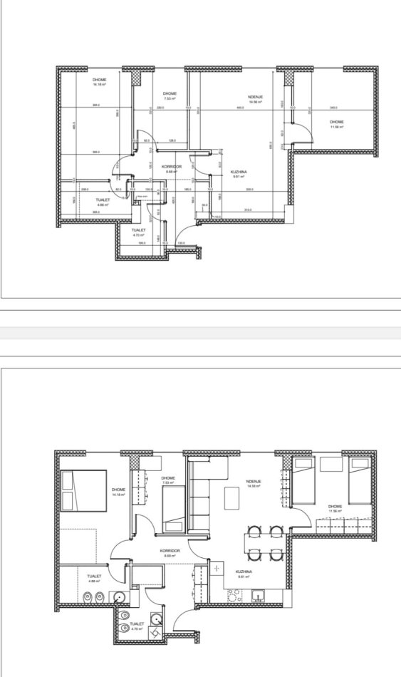 Apartament 3+1+2+post parkimi ne shitje tek univers city