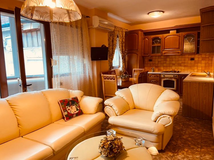 Tirane, jepet me qera apartament 1+1+Ballkon Kati 2, 70 m² 550 € (Garda)