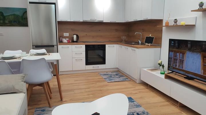Tirane, jap me qera apartament duplex 1+1 Kati 7, 70 m² 550 € (Zogu zi)