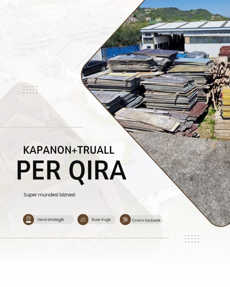 Tirane, jepet me qera magazine Kati 0, 350 m² 1.500 € (AUTOSTRADE PRANE MEGATEK)