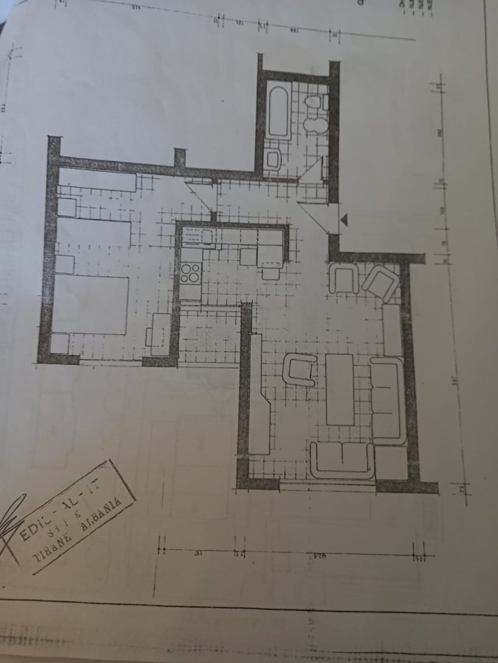 Tirane, shitet apartament 1+1 Kati 6, 78 m² 220.000 € (Rruga elbasanit)