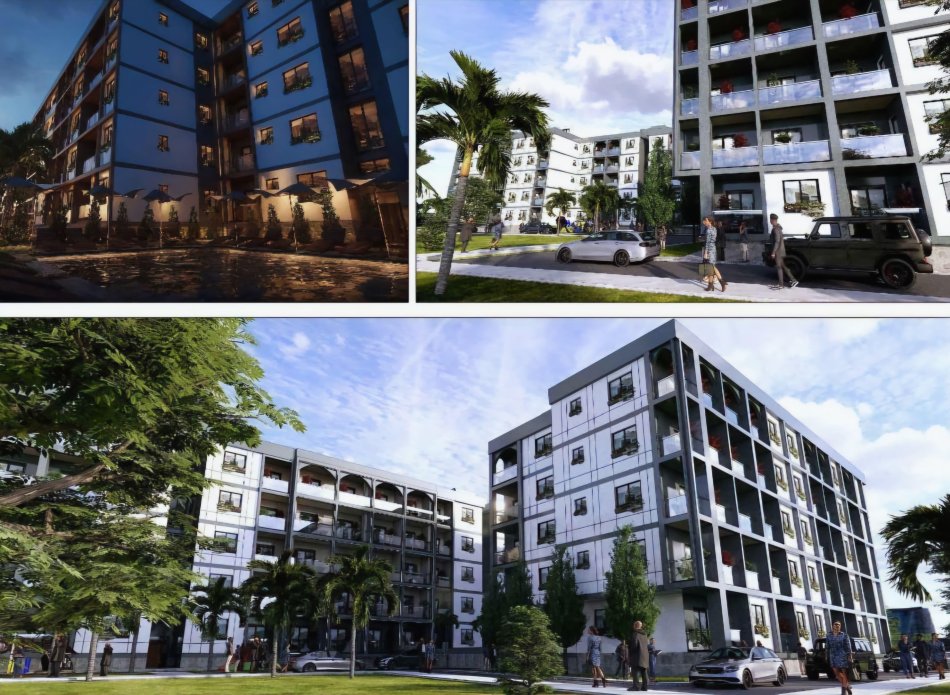 Golem, shitet apartament 1+1 Kati 2, 60 m² (Golem)