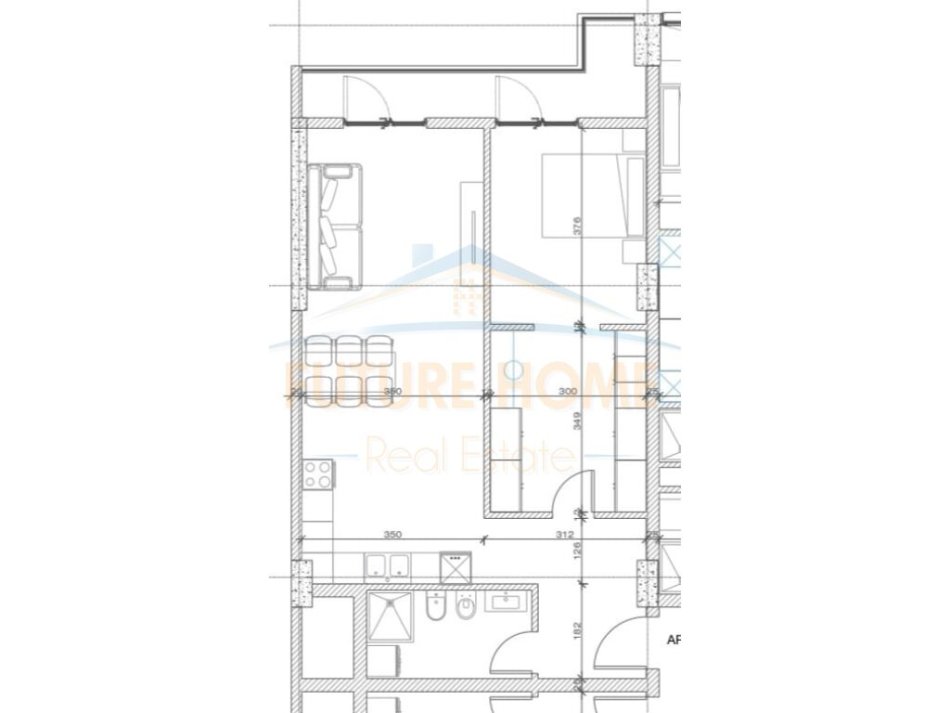 Tirane, shitet apartament 1+1+Ballkon Kati 7, 92 m² 387.000 € (Rezidenca Unico)