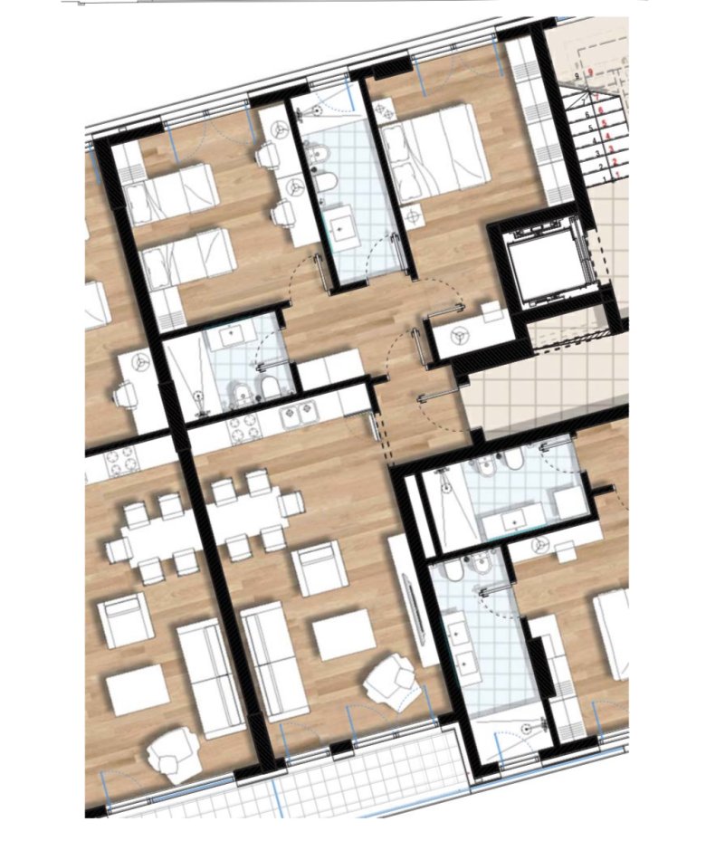 Tirane, shitet apartament 2+1 Kati 5, 111 m² 166.500 € (Don Bosko)