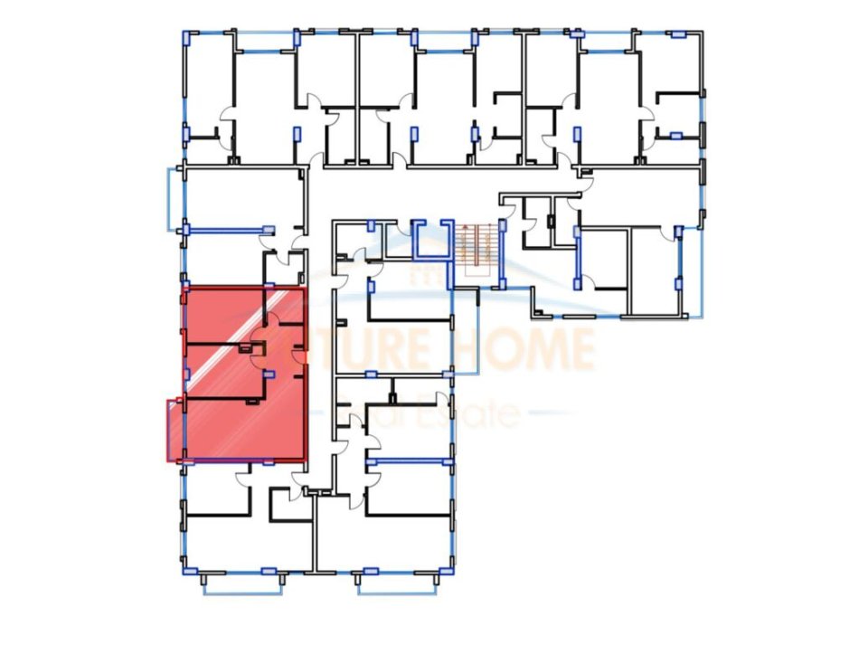 Tirane, shitet apartament 2+1+Ballkon Kati 2, 104 m² (Paskuqan)