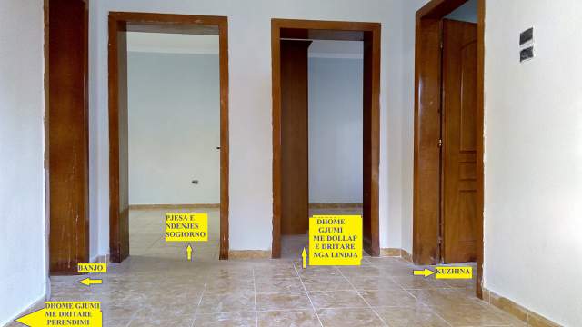 Tirane,Shitet Kati I Shtëpi/Ndërtesë 2-kate,me oborr, tip2+1+kuzhinë+verandë, sip110m², Cmimi 170'000€, në rrugën Ali Visha pranë shkollës 9-Vjeçare O