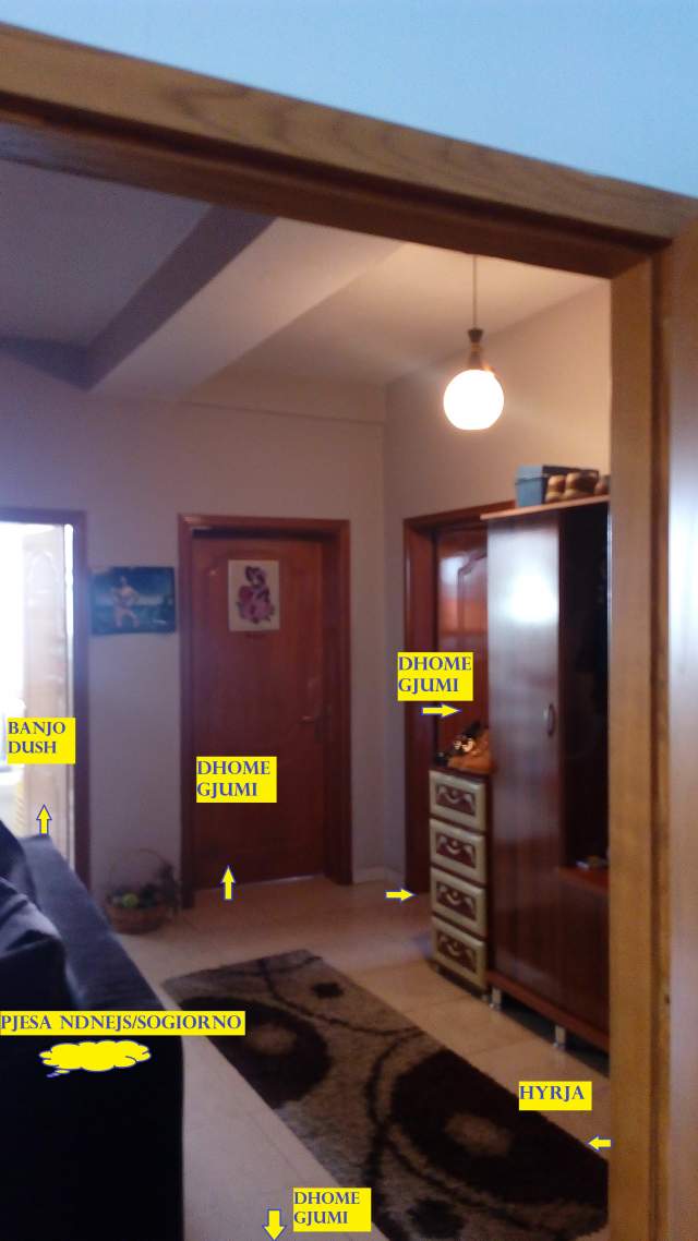 Okazion! Shitet Apartament bollshëm, 3+1+kuzhin +2-ballkone, kat 5, pallat ri 7-kate,.133m², 1000€/m², (133'000€), në rr.Bardhyl / Unaz, 50m nga rr.Di