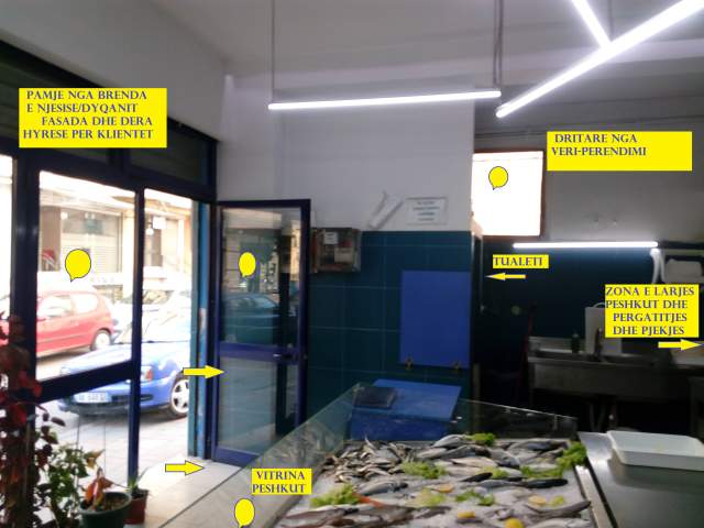 Tiranë,Shitet Njësi Biznesi/Dyqan, kati 1 buzë trotuari, Pallat 6-kat, Sip.53m², Cmimi 150'000€, rr.N.Frashëri, 350m nga Rr.Kavajës,150m nga Unaza/H.D