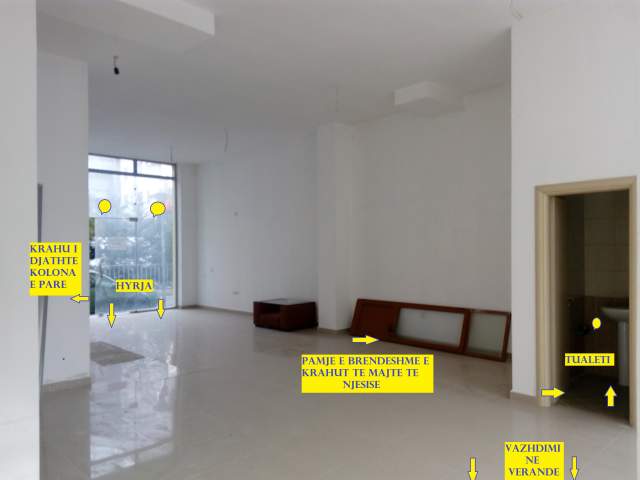Tirane,Okazion!Shitet Ambjent Biznes/Njësi,kat 0, Pallat Ri 6-kat,sip.97m², Cmim 88'000€ i diskutushë, rr.Sh.Kuka, te TV.2000 përball Institut F.Bërth