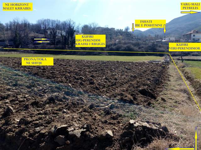 Tiranë-Okazion!!! Shitet Tokë 4'700m², 55 euro/m² diskutueshëm - Ibë e Poshtme - Teatër Kame-Shpella Pellumbasit, 500m nga aksi rrugës nacionale TR-EL