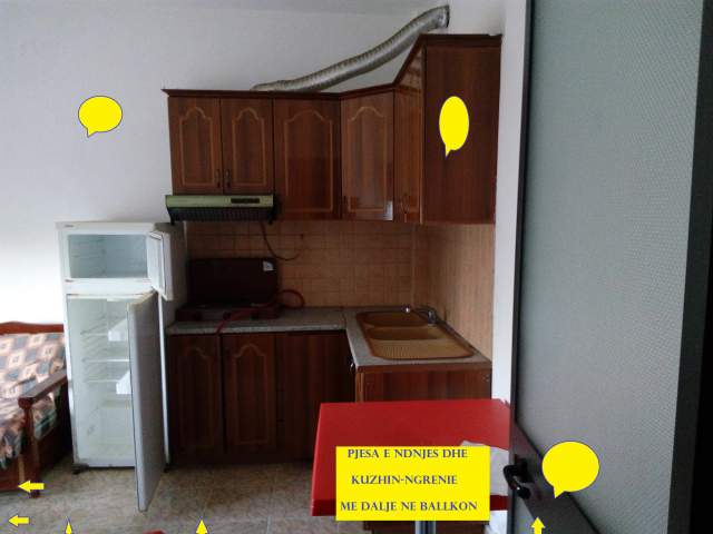 Golem-Plazh, Shitet  Apartament, 2+1,me 2-banjo, ballkon, siperfaqe 74m² neto, kat.2, Cmim  105'000€, largësia nga deti 350m / 5-min nga kompleksi V.Murrizi. Golem Kavaje