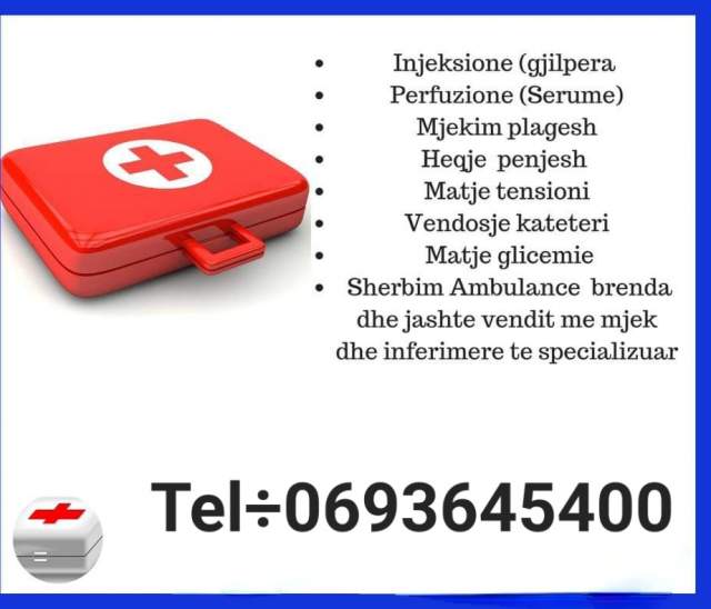 Tirane, - Infermier ne shtepi