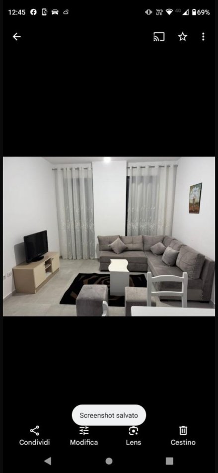 Tirane, jepet me qera apartament 1+1+Aneks+Ballkon Kati 2, 65 m² 500 € (Oxhaku)