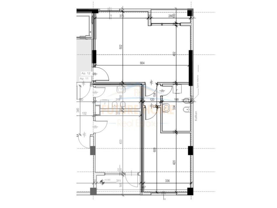 Tirane, shitet apartament 1+1+Ballkon Kati 2, 77 m² 168.000 € (Hoxha tahsim)
