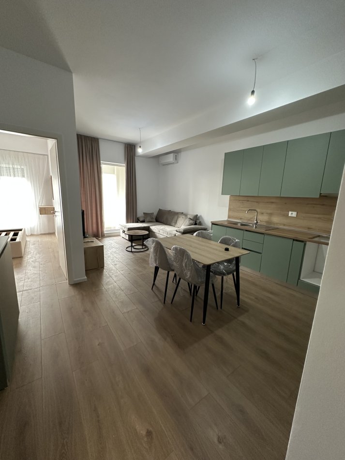 Tirane, jepet me qera apartament 1+1+Ballkon Kati 5, 54 m² 400 € (Pasho Hysa ,Ali Dem)